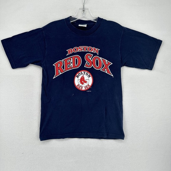 Vintage Boston Red Sox Dynasty T Shirt Size Small Blue - Picture 1 of 8
